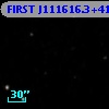 FIRST J111616.3+412102
