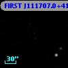 FIRST J111707.0+411735