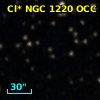 Cl* NGC 1220    OCC      70