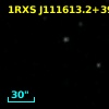 1RXS J111613.2+390032