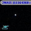 2MASS J11164360+3641284