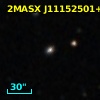 2MASX J11152501+3700390