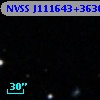 NVSS J111643+363040