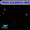 NVSS J111854+383425