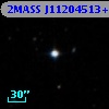 2MASS J11204513+3625356