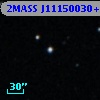 2MASS J11150030+3409018