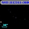 NVSS J112311+360050