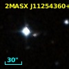 2MASX J11254360+3603209