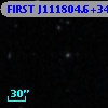 FIRST J111804.6+345012