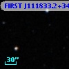 FIRST J111833.2+345732