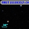 FIRST J111833.7+345740