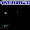 FIRST J111533.1+320205