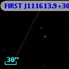 FIRST J111613.9+304411