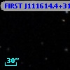 FIRST J111614.4+313429
