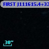 FIRST J111615.4+322601