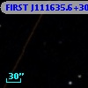 FIRST J111635.6+303450