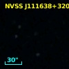 NVSS J111638+320812