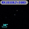 RX J1118.7+3103