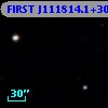 FIRST J111814.1+304755