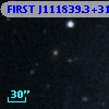 FIRST J111839.3+313355