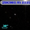 [ZEH2003] RX J1115.4+3133  1