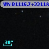 WN B1116.7+3311A