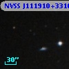 NVSS J111910+331049