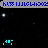 NVSS J111614+302559