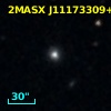 2MASX J11173309+2922007