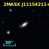 2MASX J11154211+3006490