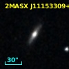 2MASX J11153309+2833007