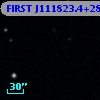 FIRST J111823.4+284256