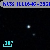 NVSS J111846+285033