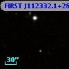 FIRST J112332.1+283307