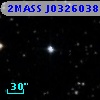 2MASS J03260383+5040490