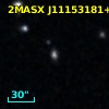 2MASX J11153181+2927427