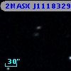 2MASX J11183298+2907593