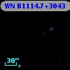 WN B1114.7+3043