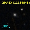 2MASX J11184848+2807383