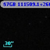 87GB 111509.1+260330
