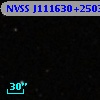 NVSS J111630+250313