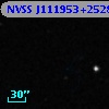 NVSS J111953+252811