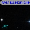 NVSS J111626+241419