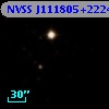 NVSS J111805+222439