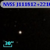NVSS J111812+221001