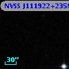 NVSS J111922+235801