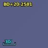 BD+20  2581