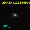 2MASX J11182490+1959090