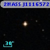 2MASS J11165722+1814229