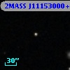 2MASS J11153000+1846191